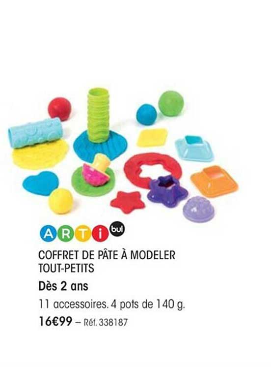 coffret de pâte à modeler tout-petits
