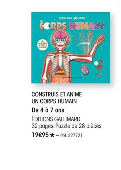 construis et animé un corps humain