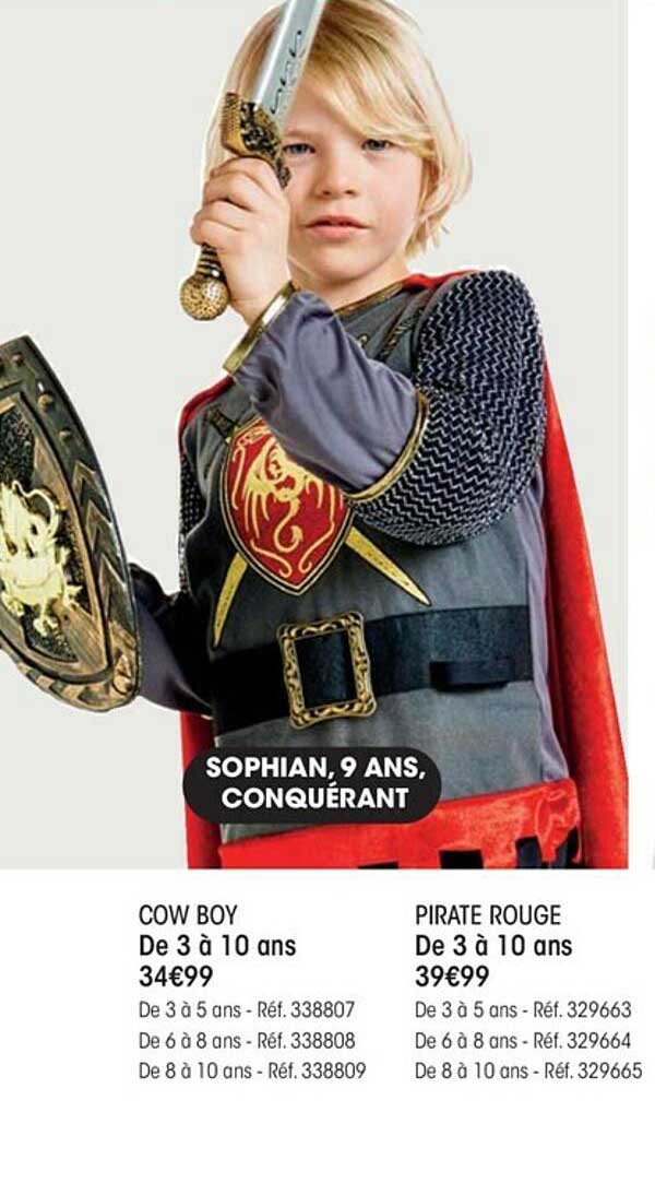 cow boy, pirate rouge