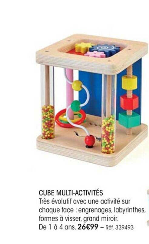 cube multi-activités