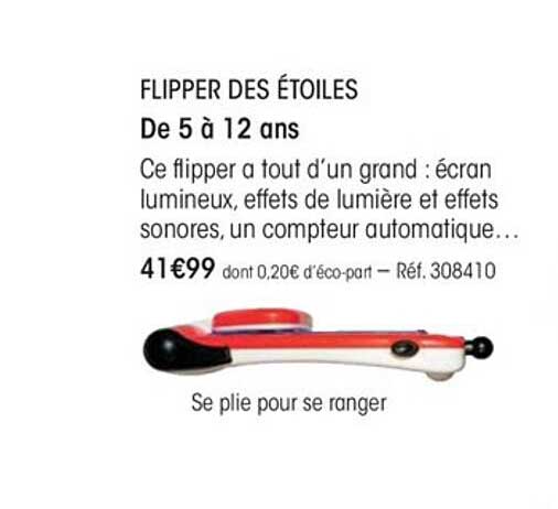 flipper des étoiles