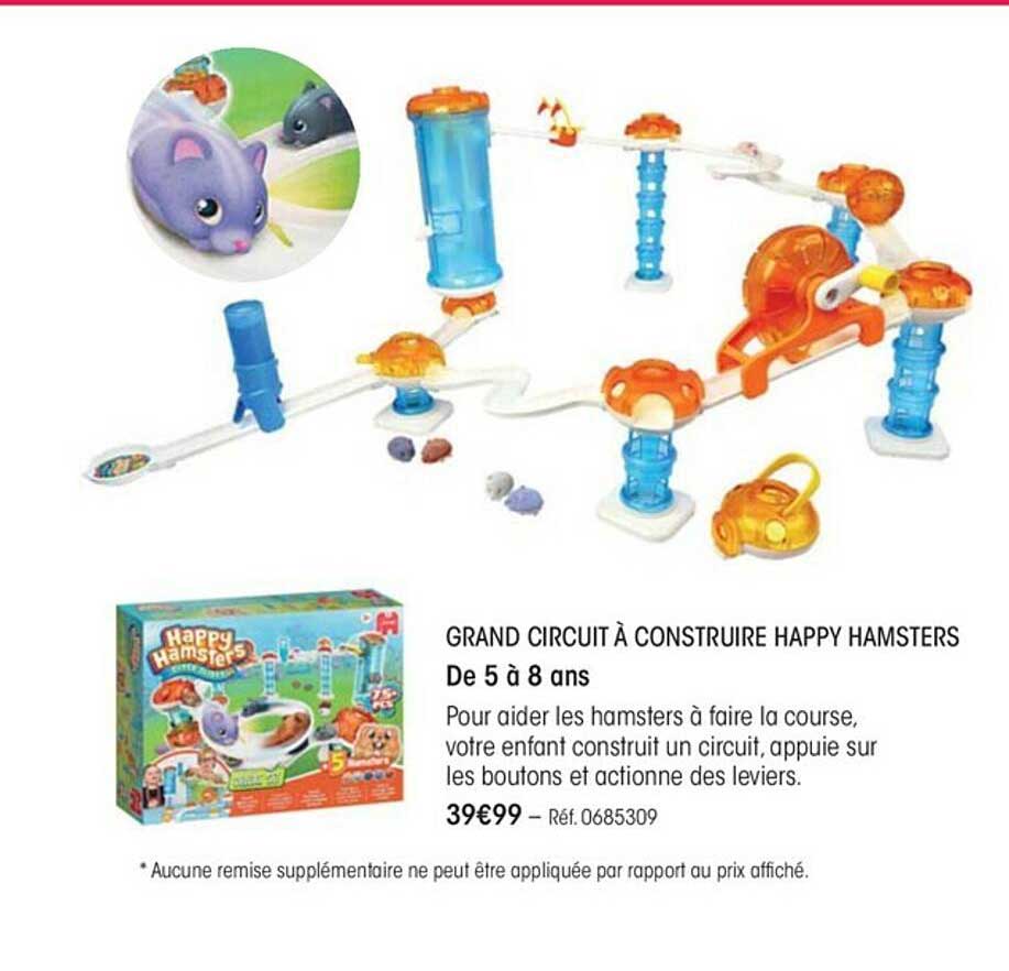 Grand Circuit à Construite Happy Hamsters