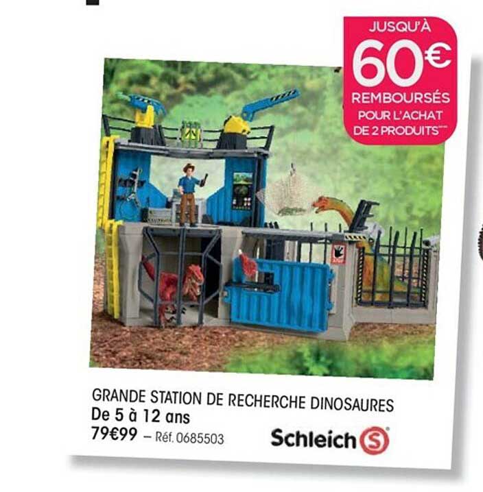 Grande Station De Recherche Dinosaures Schleich S