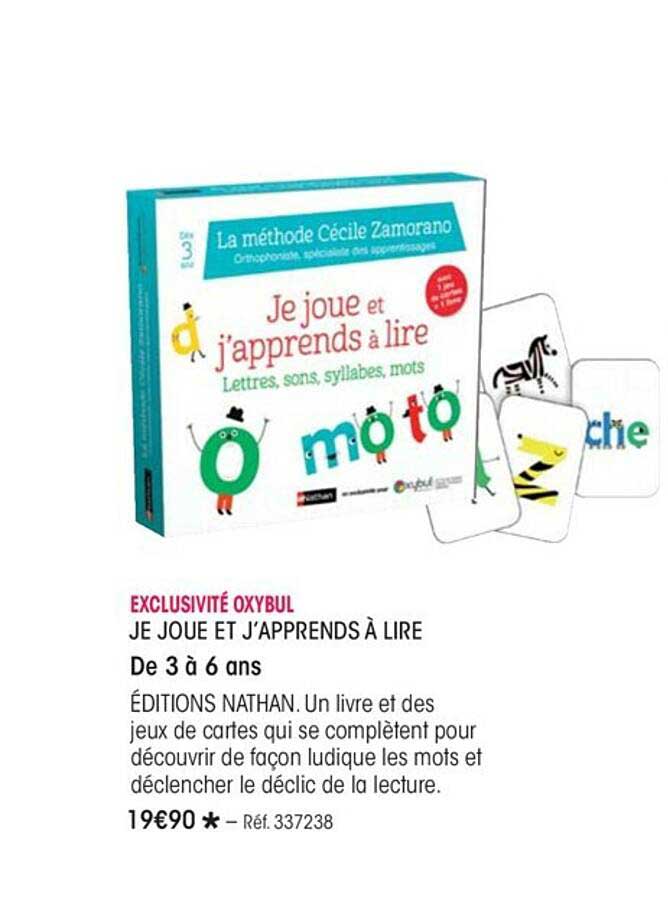 je joue et j'apprends à lire