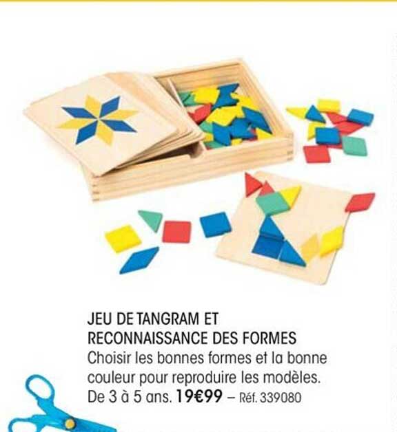 jeu de tangram et reconnaissance des formes