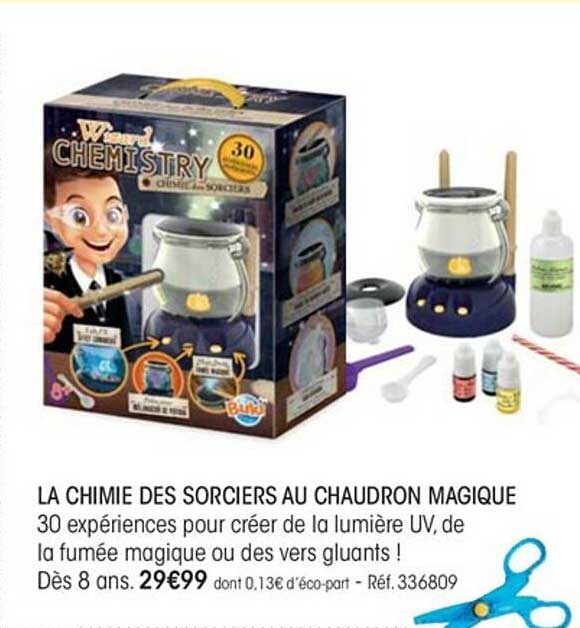 la chimie des sorciers au chaudron magique