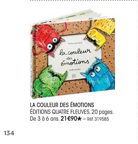 la couleur des émotions éditions quatre fleuves