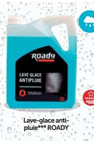 lave-glace anti-pluie roady