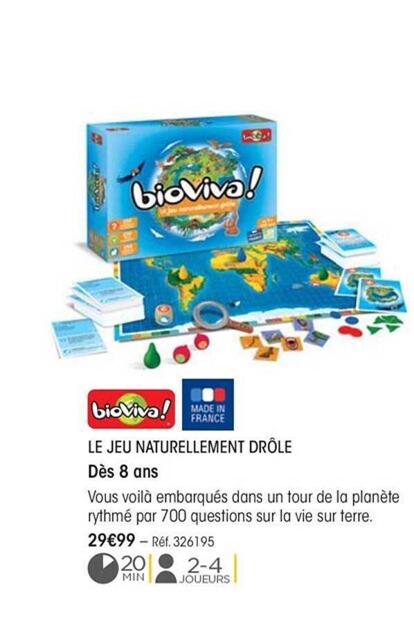 le jeu naturellement drôle bioviva!