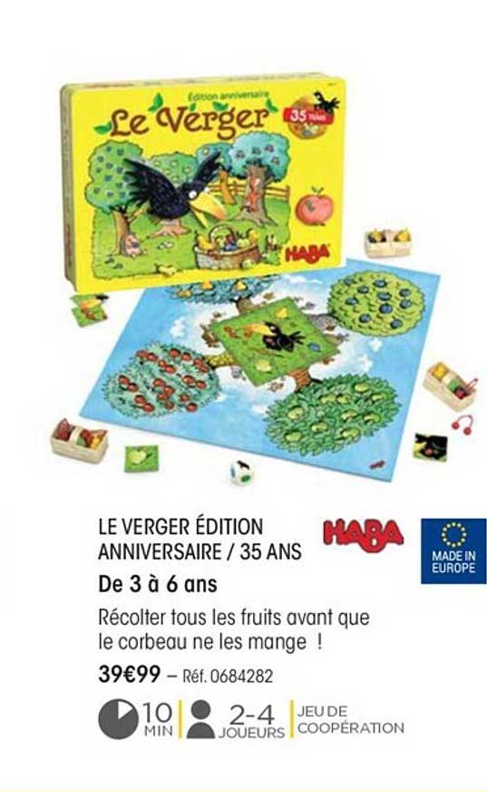 le verger édition anniversaire - 35 ans haba