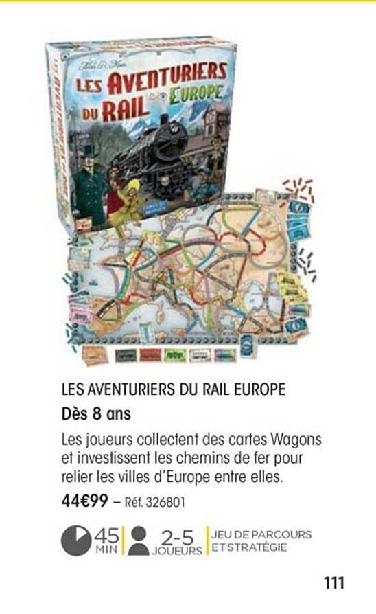 les aventuriers du rail europe