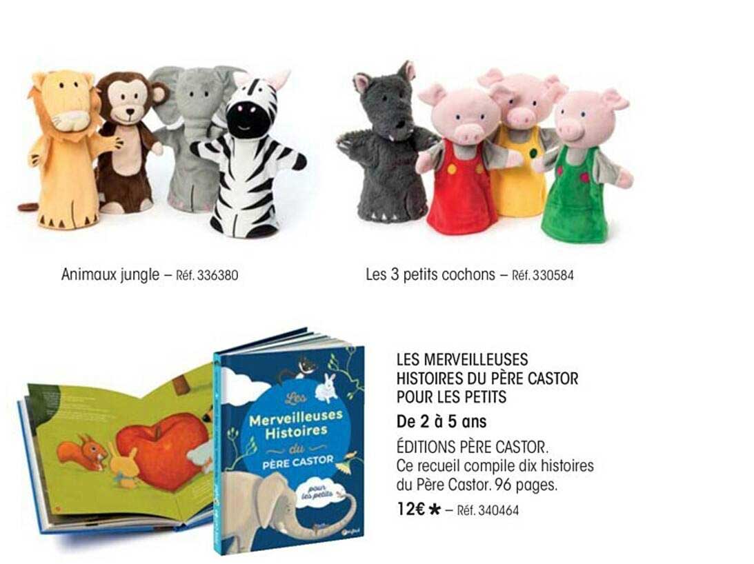 les merveilleuses histoires du père castor pour les petits