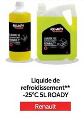 Liquide De Refroidissement -25° 5l Roady
