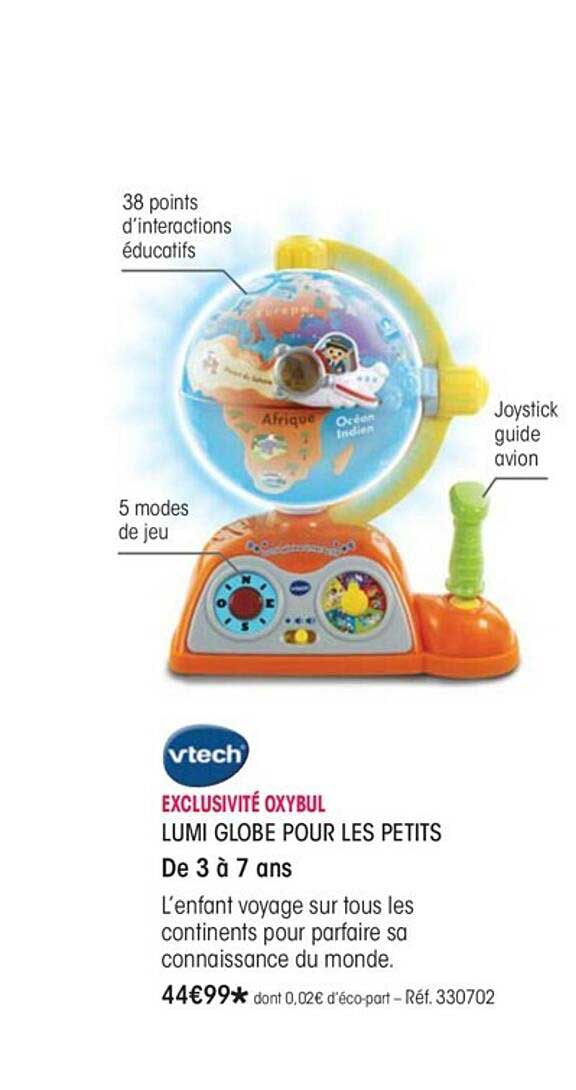 lumi globe pour les petits vtech