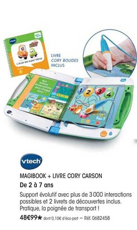 Magibook + Livre Cory Carson Vtech