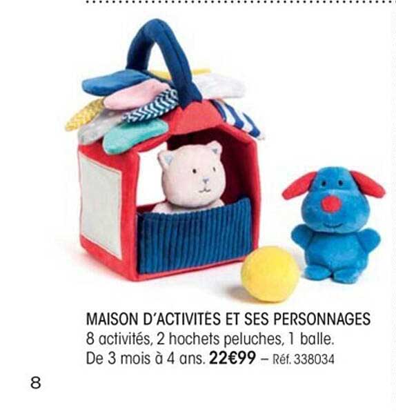 maison d'activités et ses personnages