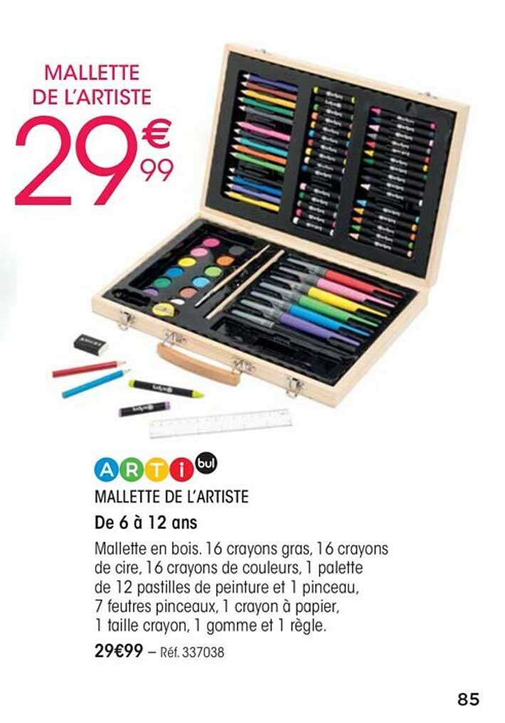 mallette de l'artiste artibul