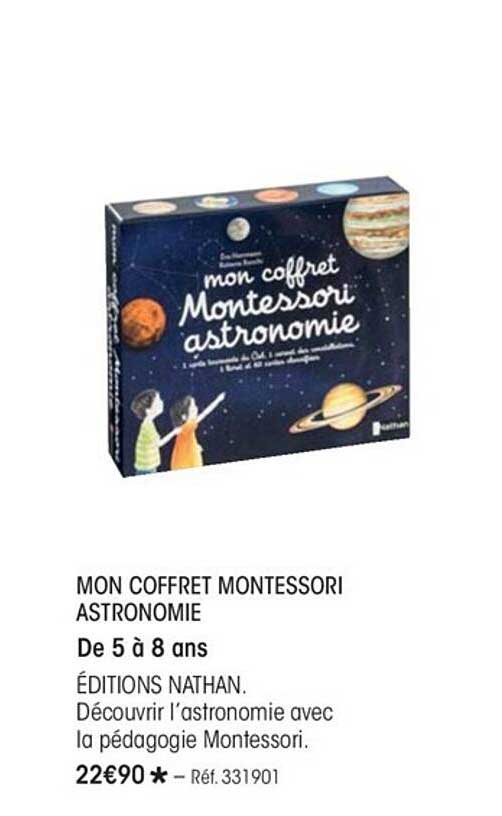 mon coffret montessori astronomie