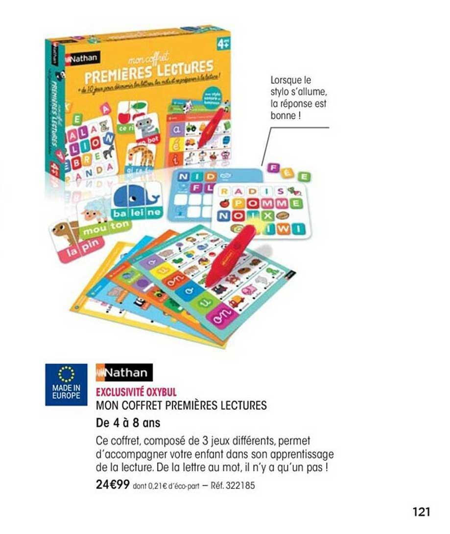 mon coffret premières lectures nathan