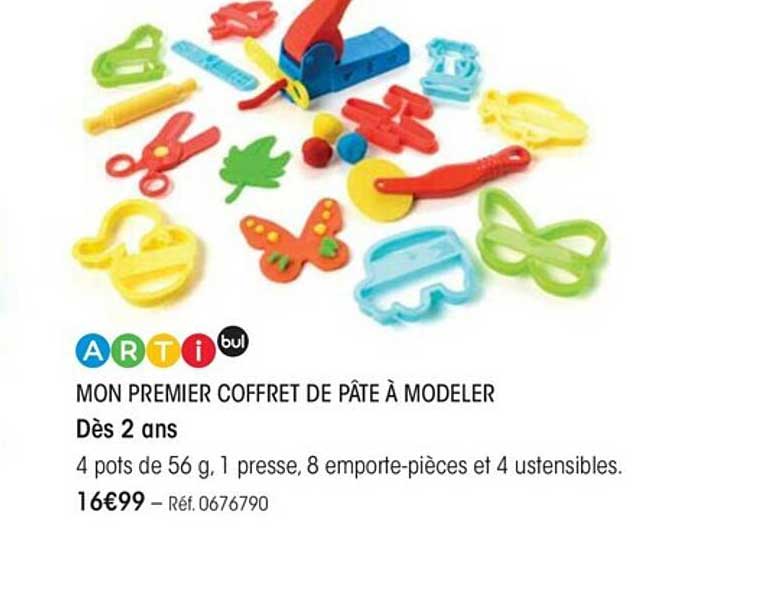 mon premier coffret de pâte à modeler artibul