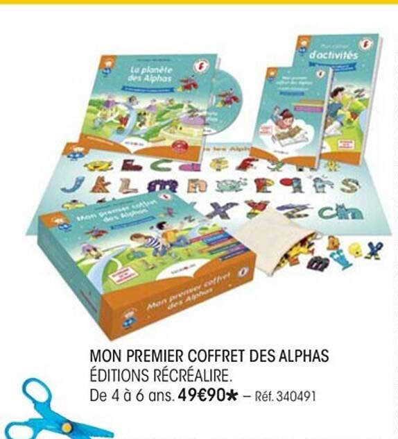 mon premier coffret des alphas éditions récréalire