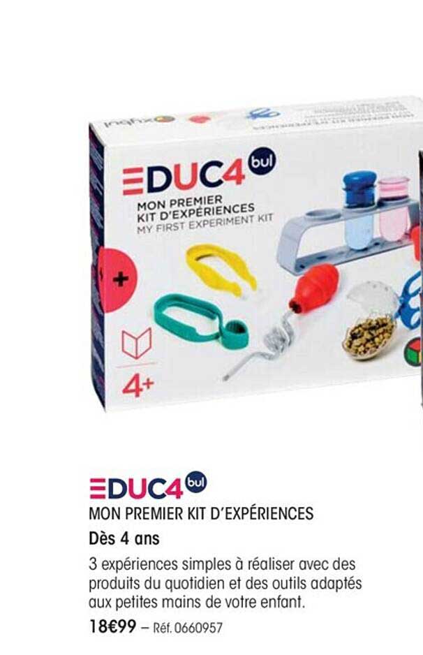 Mon Premier Kit D'expériences Educ4bul