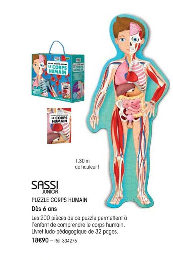 puzzle corps humain sassi junior