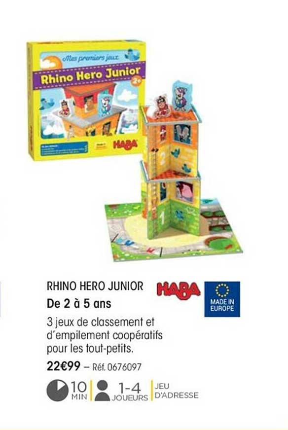 rhino hero junior haba