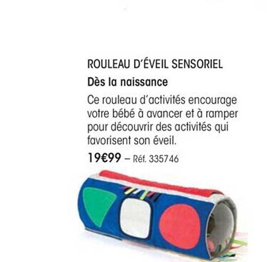 rouleau d'éveil sensoriel