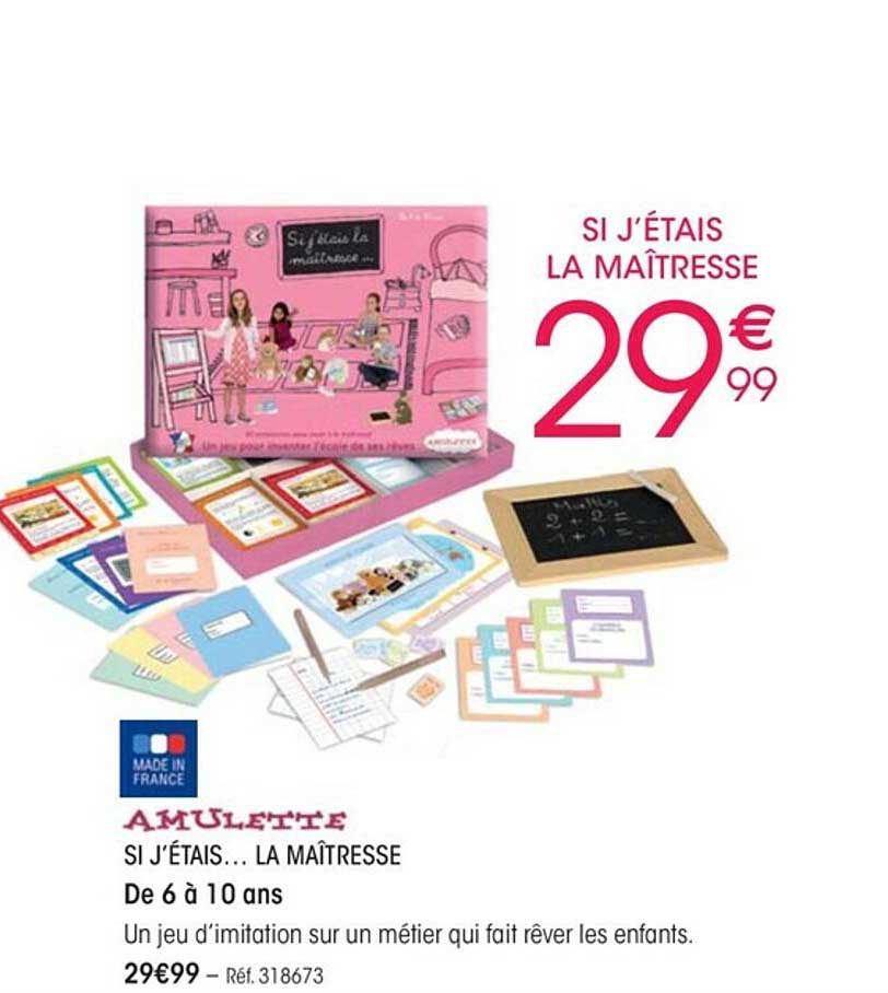 si j'étais... la maîtresse amulette