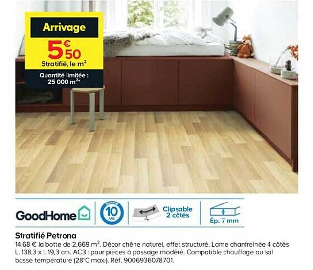 Stratifié Petrona GoodHome