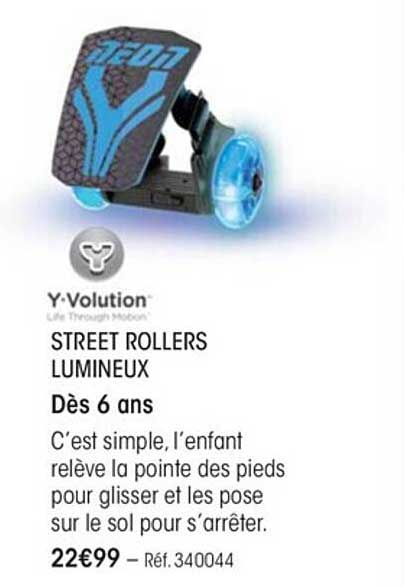 street rollers lumineux y-volution