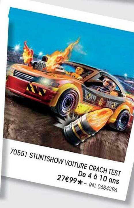 stuntshow voiture crach test