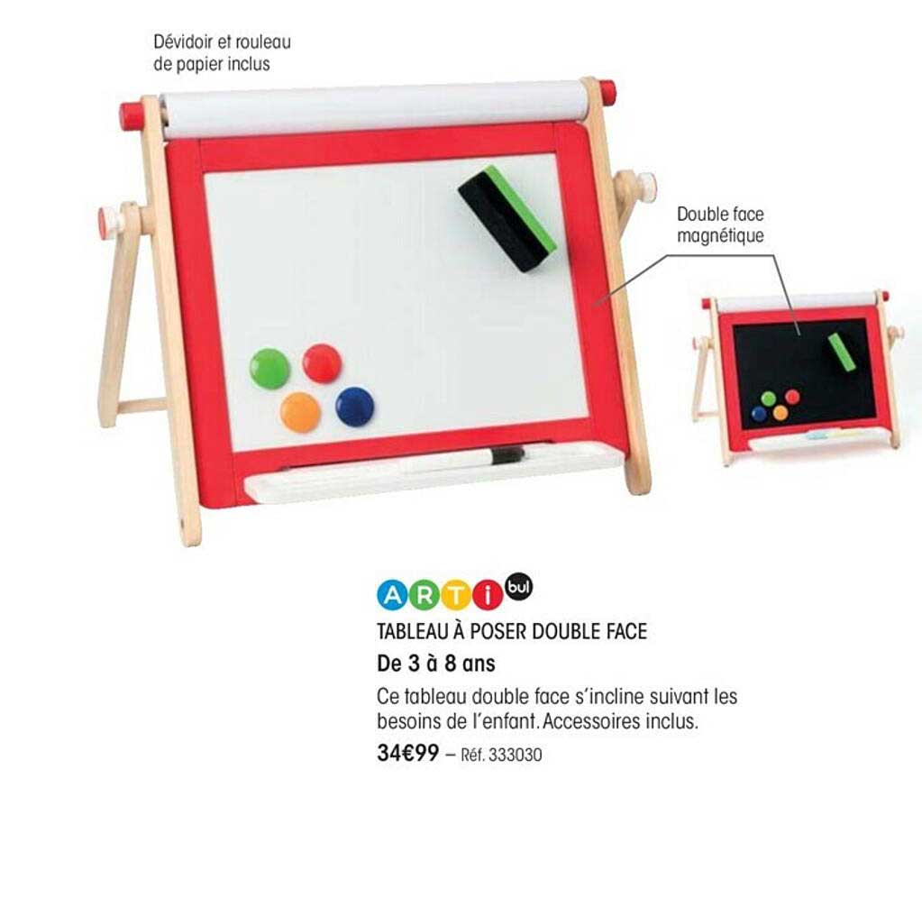 tableau à poser double face artibul
