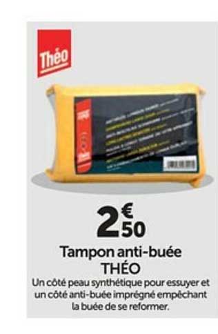 tampon anti-buée théo