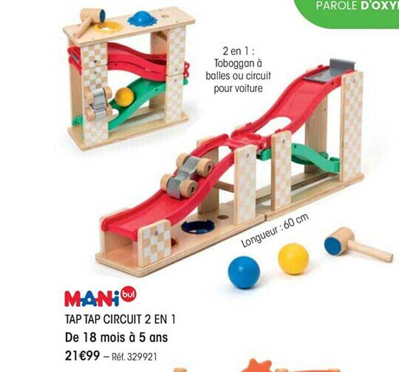 tap tap circuit 2 en 1 manibul