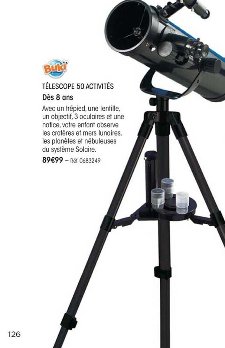 télescope 50 activités buki