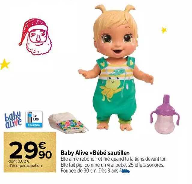 baby alive «bébé sautille»