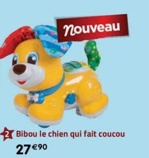 bibou le chien qui fait coucou