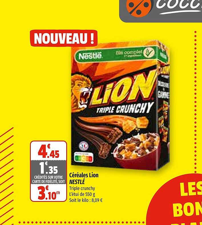 Céréales Lion Nestlé