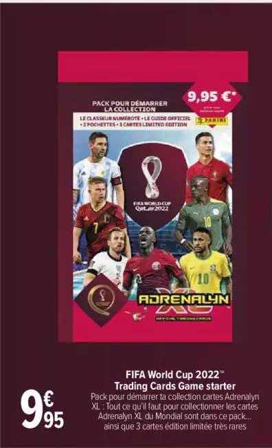 fifa world cup 2022 trading cards game starter