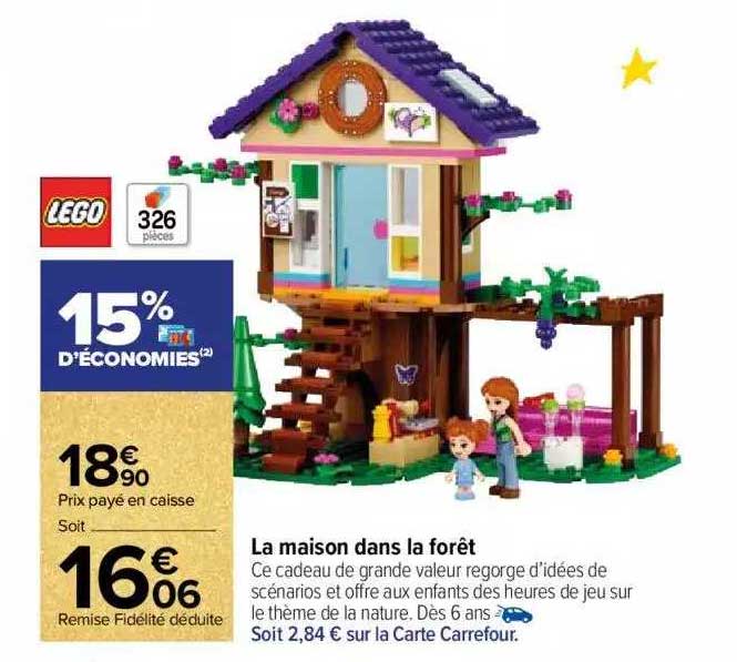 la maison dans la forête lego