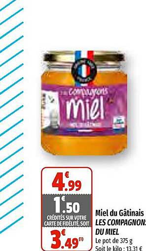miel du gâtinais les compagnons du miel
