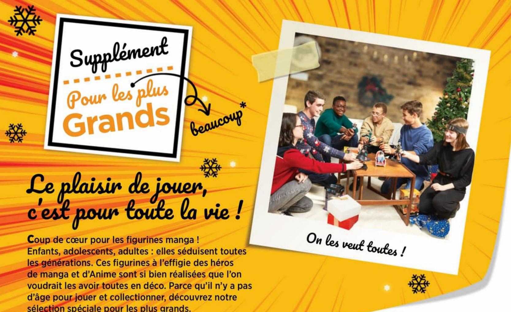 supplément pour les plus grands