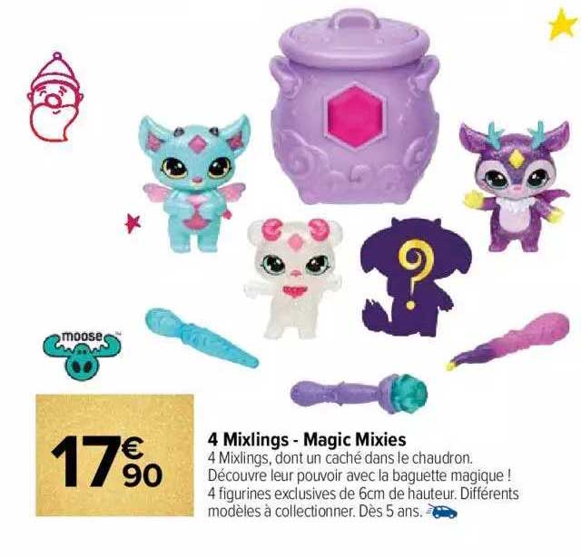 4 Mixlings - Magic Mixies
