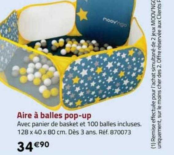 aire à balles pop-up moov'ngo
