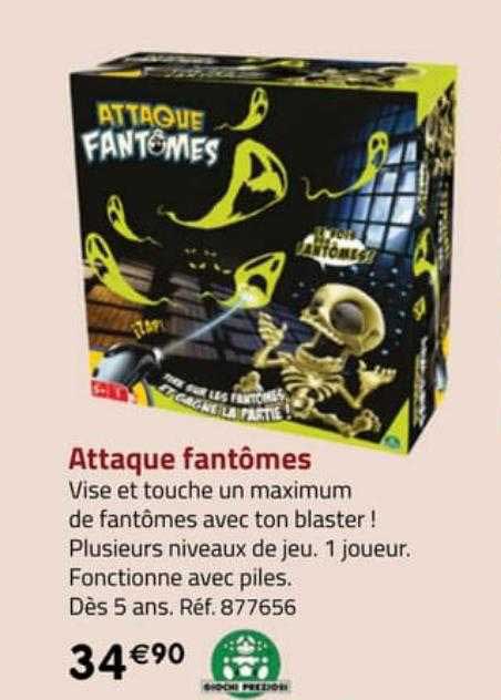 attaque fantômes giochi preziosi