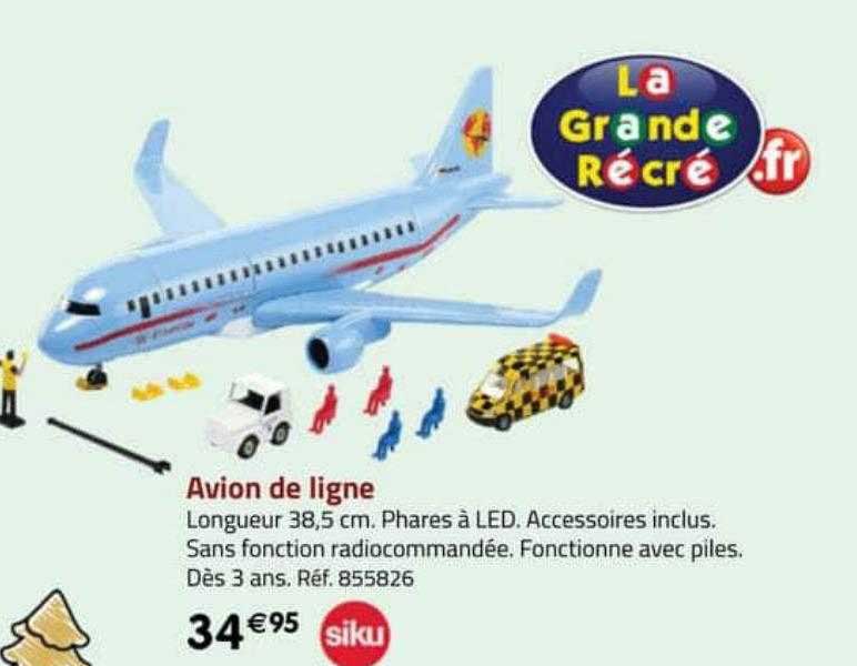 avion de ligne siku