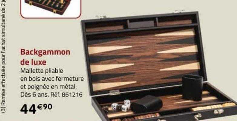 backgammon de luxe