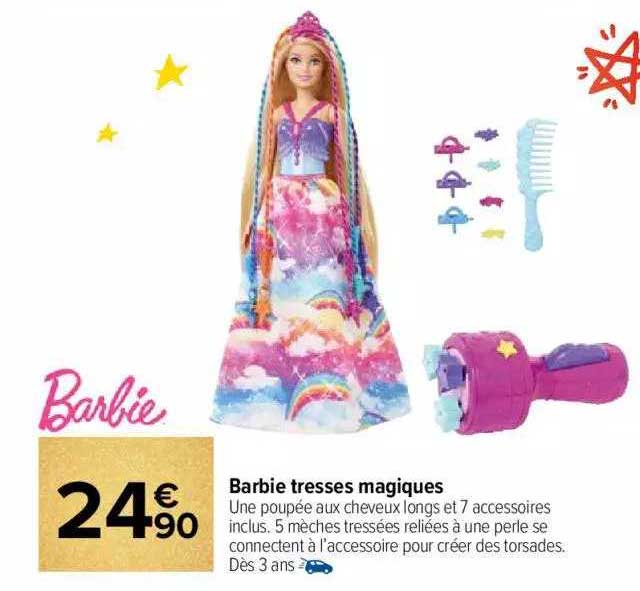 barbie tresses magiques